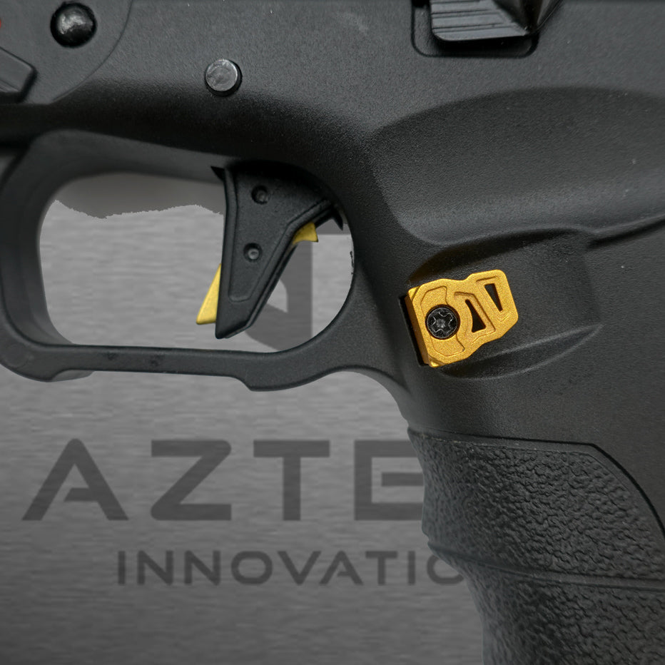 Aztech CNC APS GBB PIstol Comp Mag release