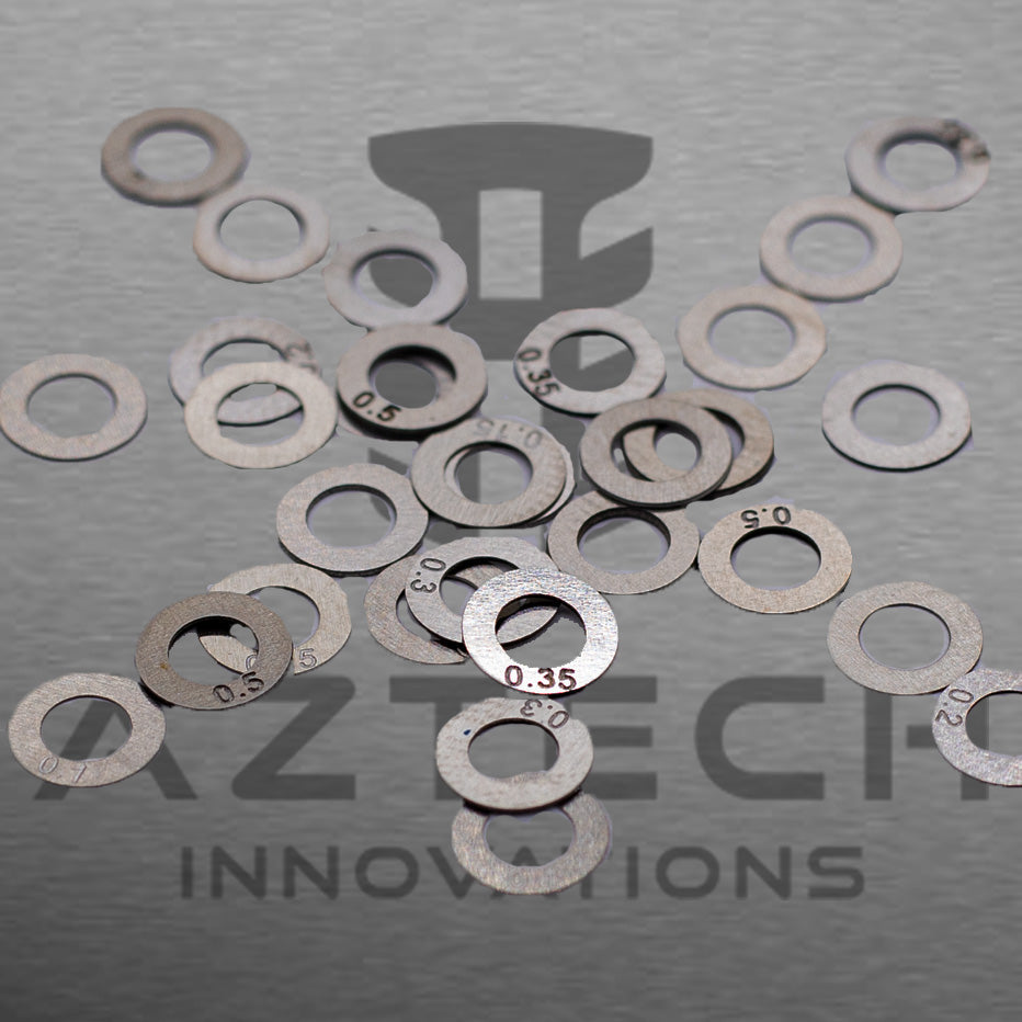 Aztech High Precision Gearbox shim kit