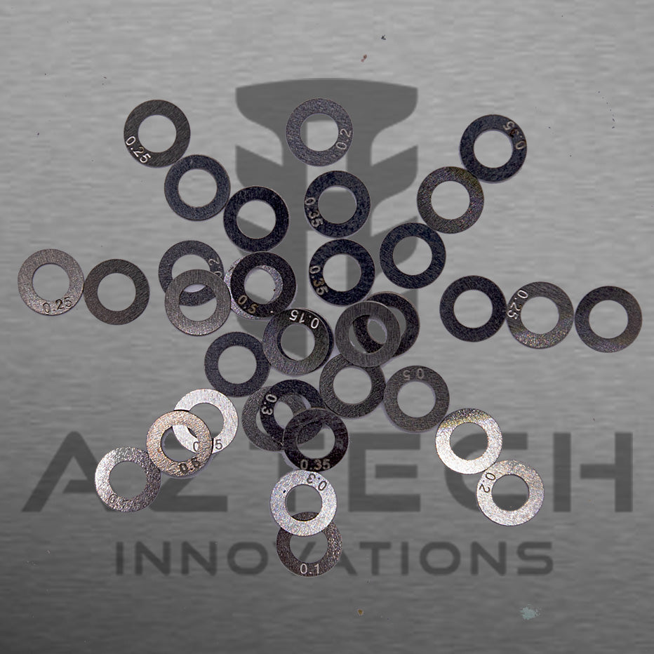 Aztech High Precision Gearbox shim kit